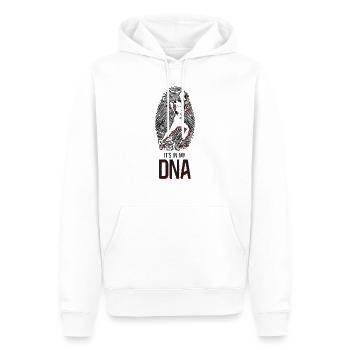 Running Runner Half Marathon - Men’s Premium Organic Hoodie - white - Front - Nico (187cm)