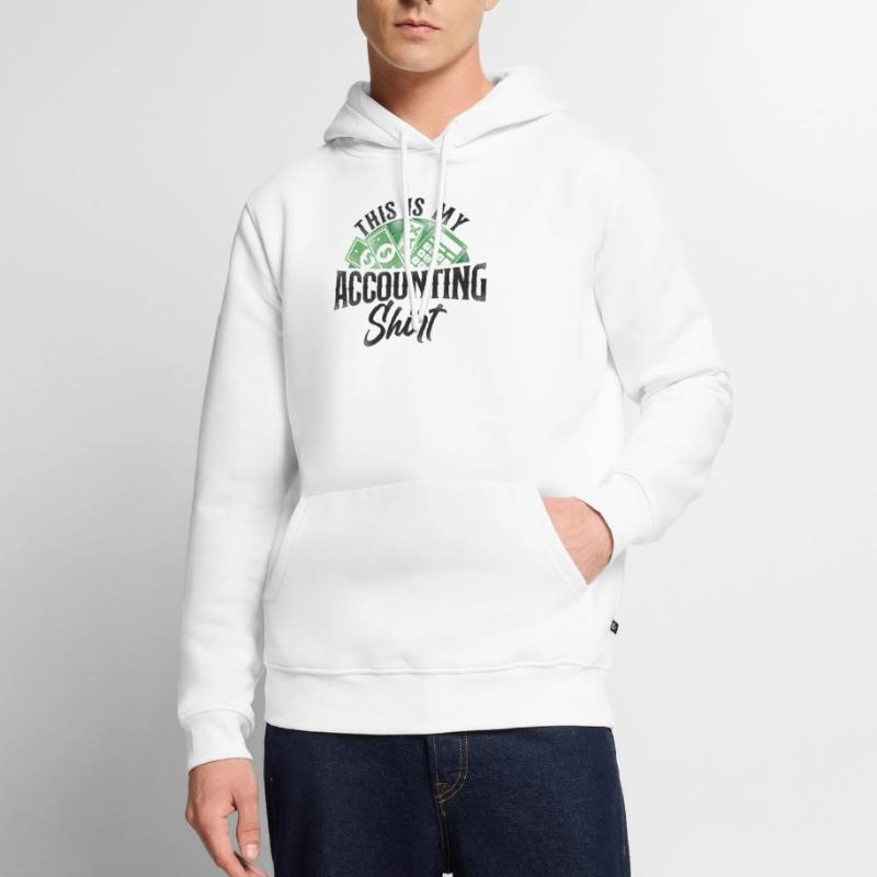 Comptable Comptable Comptable Comptabilité Sweat à capuche Premium bio Homme