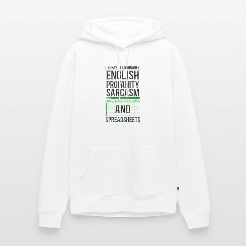 Comptable Comptable Comptable Comptabilité Sweat à capuche Premium bio Homme