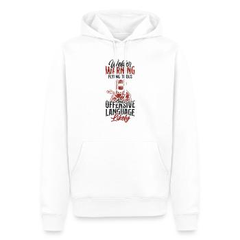 Welder Welding Vintage Welder - Männer Premium Bio Hoodie - Weiß - Vorne - Nico (187cm)