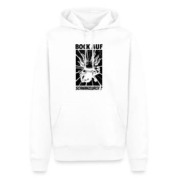 Axolotl Querzahnmolch - Bock Auf Schwanzlurch - Männer Premium Bio Hoodie - Weiß - Vorne - Nico (187cm)