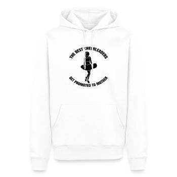 Cheerleading Cheerleader Cadeau Cheerleader - Sweat à capuche Premium bio Homme - blanc - Devant - Nico (187cm)