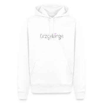 Erzgebirge Liebe Heimat Herz - Männer Premium Bio Hoodie - Weiß - Vorne - Nico (187cm)