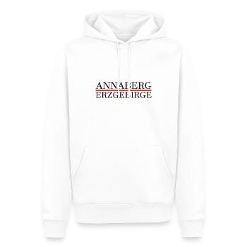 Annaberg Buchholz Erzgebirge - Männer Premium Bio Hoodie - Weiß - Vorne - Nico (187cm)