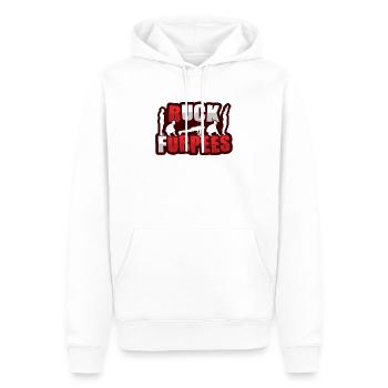 Buck Furpees Design für Aerobic Workout - Männer Premium Bio Hoodie - Weiß - Vorne - Nico (187cm)