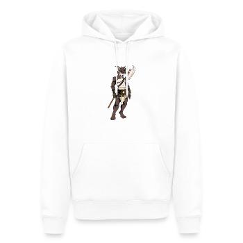 Furry Fandom Fursuits Fuchs - Männer Premium Bio Hoodie - Weiß - Vorne - Nico (187cm)