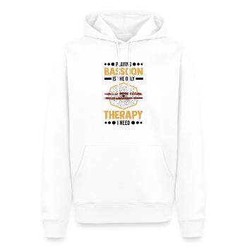 Bassoon Theapie Bassoonist Bassoon player - Men’s Premium Organic Hoodie - white - Front - Nico (187cm)