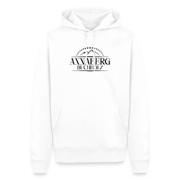Annaberg Buchholz - Männer Premium Bio Hoodie - Weiß - Vorne - Nico (187cm)