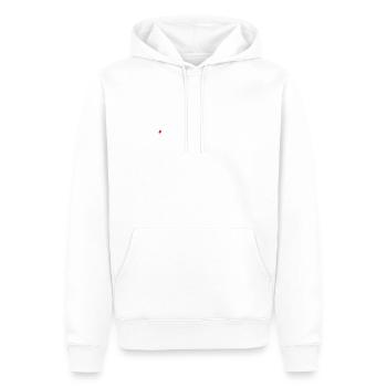 Art du drapeau Jiu Jitsu mélangé avec une définition amusante - Sweat à capuche Premium bio Homme - blanc - Devant - Nico (187cm)