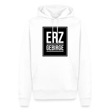 Erzgebirge Heimat - Männer Premium Bio Hoodie - Weiß - Vorne - Nico (187cm)