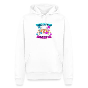 Schweißer Schlosser Cool - Männer Premium Bio Hoodie - Weiß - Vorne - Nico (187cm)