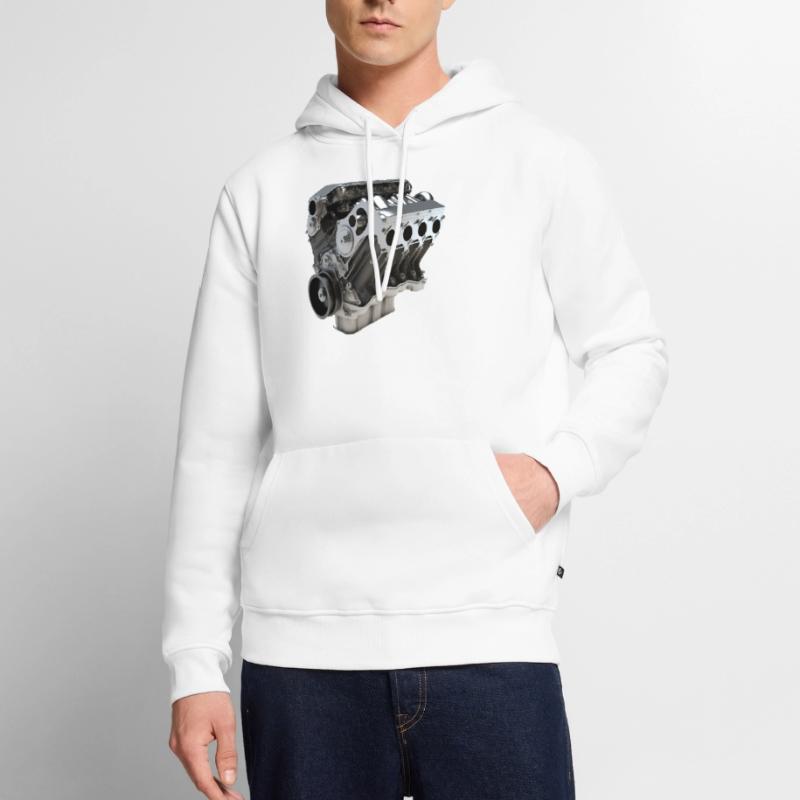 Engine Engine Graphics Men’s Premium Organic Hoodie