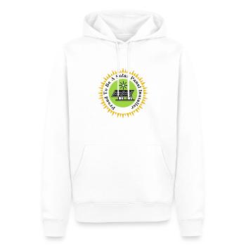 Stolz darauf, ein Solarpanel-Installateur zu sein - Männer Premium Bio Hoodie - Weiß - Vorne - Nico (187cm)