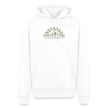 Over The Hill Club Offizielles Wortspiel für Mitglieder im Ruhestand - Männer Premium Bio Hoodie - Weiß - Vorne - Nico (187cm)