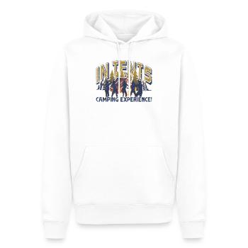 In tents camping experience! - Männer Premium Bio Hoodie - Weiß - Vorne - Nico (187cm)