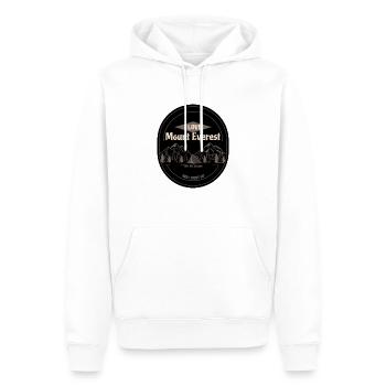 J’ADORE LE MONT EVEREST - Sweat à capuche Premium bio Homme - blanc - Devant - Nico (187cm)