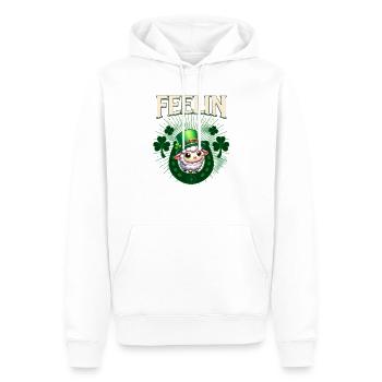 Paddish Day Schaf St Patrick`sDay - Männer Premium Bio Hoodie - Weiß - Vorne - Nico (187cm)