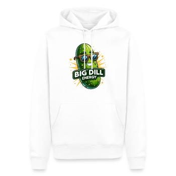 Witziges Gurken Shirt, Gurkenliebhaber, Big Dill - Männer Premium Bio Hoodie - Weiß - Vorne - Nico (187cm)