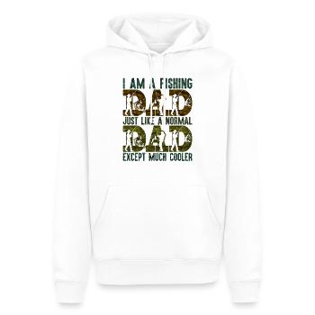 fisch, fisch, angeln, see, meer, angeln, fauna, exotisch - Männer Premium Bio Hoodie - Weiß - Vorne - Nico (187cm)