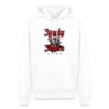 Graf Spookula - Männer Premium Bio Hoodie - Weiß - Vorne - Nico (187cm)