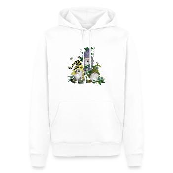 Wichtel Zwerge Gnome Kobold - Männer Premium Bio Hoodie - Weiß - Vorne - Nico (187cm)