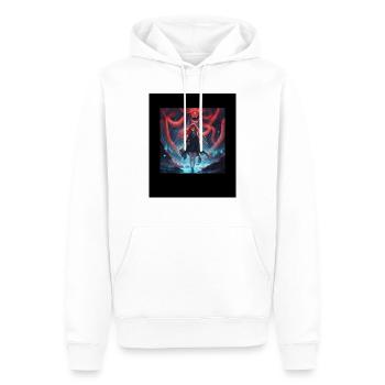 Anime Girls, Rote haare, Mimikry Tentakel Monster - Männer Premium Bio Hoodie - Weiß - Vorne - Nico (187cm)