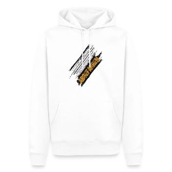 Rallye Motorsport VTT - Sweat à capuche Premium bio Homme - blanc - Devant - Nico (187cm)