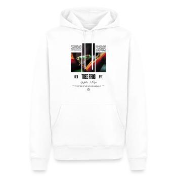 Rotäugiger Laubfrosch Regenwald Amphibie - Männer Premium Bio Hoodie - Weiß - Vorne - Nico (187cm)