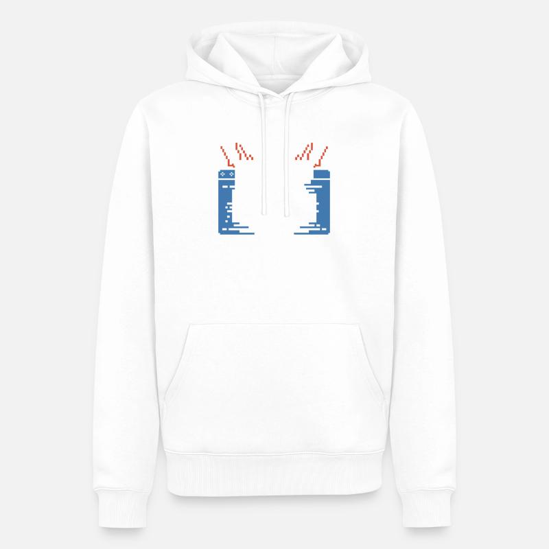 Coding Ninja Programmer Debugging Master - Men’s Premium Organic Hoodie - white