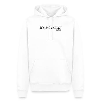 Vraiment encore drôle Historien Études sociales - Sweat à capuche Premium bio Homme - blanc - Devant - Nico (187cm)