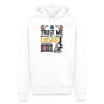 Faites-moi confiance, je suis un chimiste Cool Saying Chemistry Gift - Sweat à capuche Premium bio Homme - blanc - Devant - Nico (187cm)
