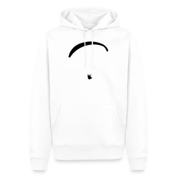 Paragleiter Gleitschirm Paraglider - Men’s Premium Organic Hoodie - white - Front - Nico (187cm)
