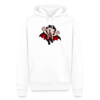 Vampir - Monster unter dem Bett Party - Männer Premium Bio Hoodie - Weiß - Vorne - Nico (187cm)