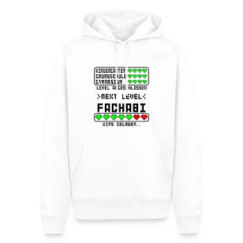 Fachabitur Fachabi zum Beginn Anfang Start - Männer Premium Bio Hoodie - Weiß - Vorne - Nico (187cm)