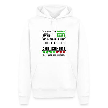 Chemikant Ausbildung Beginn für Baby Azubi - Männer Premium Bio Hoodie - Weiß - Vorne - Nico (187cm)