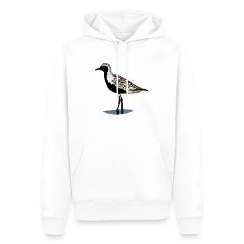Kiebitzregenpfeifer - Männer Premium Bio Hoodie - Weiß - Vorne - Nico (187cm)