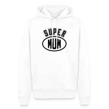 Muttertag / Mama / Mutter / Mutti / Mother's day - Männer Premium Bio Hoodie - Weiß - Vorne - Nico (187cm)