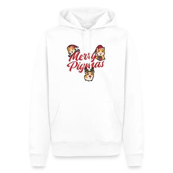 Nagetier Meerschwein Meerschweinchen - Männer Premium Bio Hoodie - Weiß - Vorne - Nico (187cm)