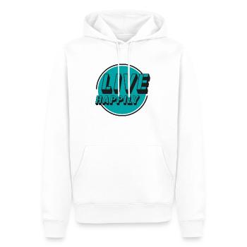 And they lived happily ever after - Men’s Premium Organic Hoodie - white - Front - Nico (187cm)