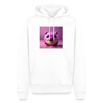 IMG 20230515 004943 015 - Männer Premium Bio Hoodie - Weiß - Vorne - Nico (187cm)