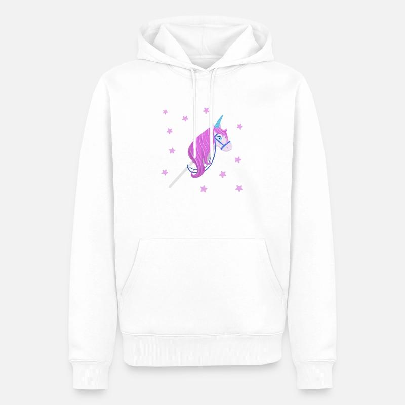 Dada - Sweat à capuche Premium bio Homme - blanc