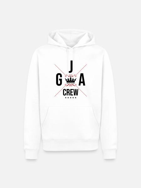 Jga Crew Junggesellenabschied - Männer Premium Bio Hoodie - Weiß
