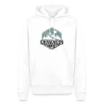 Wassersport - Männer Premium Bio Hoodie - Weiß - Vorne - Nico (187cm)