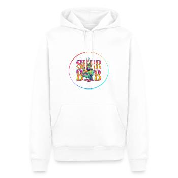 Skrr Birb - Freshe Mode für leute mitm Vogel - Männer Premium Bio Hoodie - Weiß - Vorne - Nico (187cm)