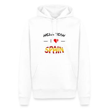 Spanien Spain - Männer Premium Bio Hoodie - Weiß - Vorne - Nico (187cm)