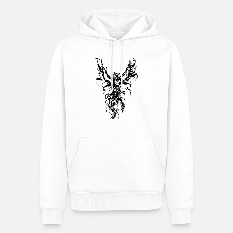 Der Unsterbliche - Männer Premium Bio Hoodie - Weiß