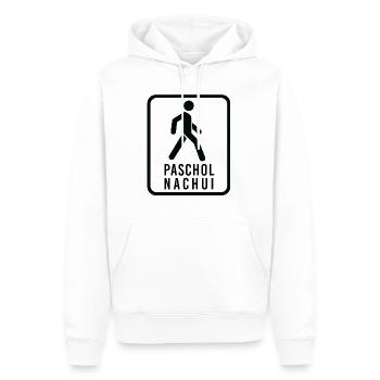 Paschol Nachui Bratan - Männer Premium Bio Hoodie - Weiß - Vorne - Nico (187cm)