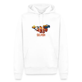 SELFISH CLOWNFISH Aquarium Geschenk Für Taucher - Männer Premium Bio Hoodie - Weiß - Vorne - Nico (187cm)