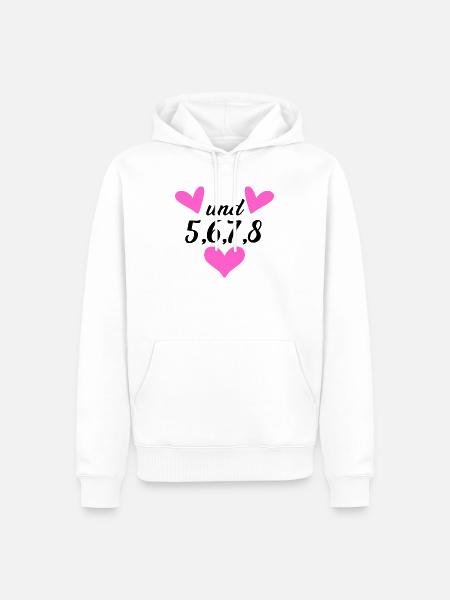 Tanzen Tanz Tanzkurs Rhythmus - Männer Premium Bio Hoodie - Weiß