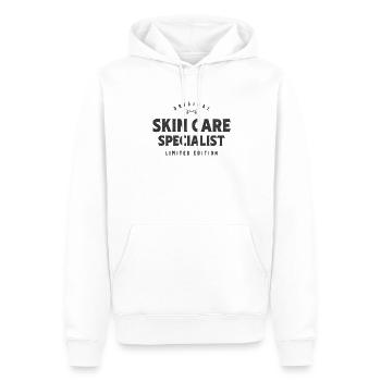 Hautpflegespezialist Lustige Berufsbezeichnung Beruf - Männer Premium Bio Hoodie - Weiß - Vorne - Nico (187cm)